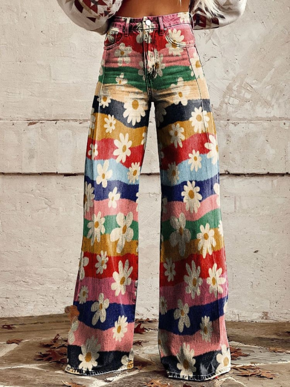Anaëlle — Pantalon Fleur d’Été