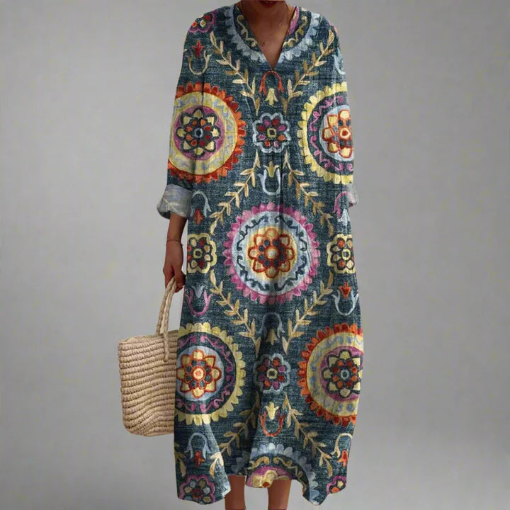 Cécile – robe mandala chic