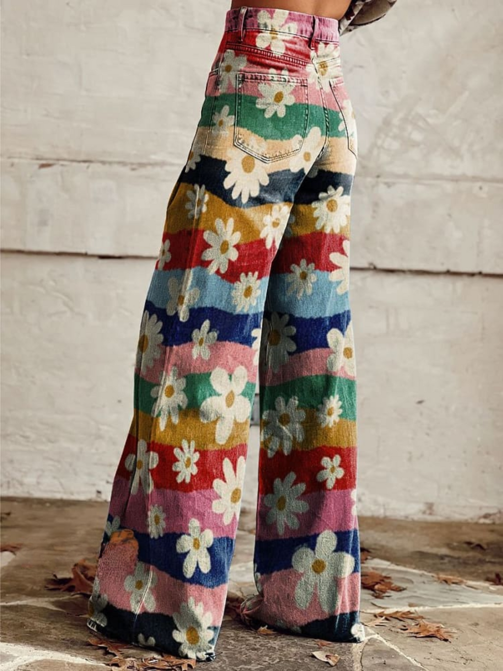 Anaëlle — Pantalon Fleur d’Été