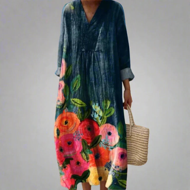 Élodie – robe jardin fleuri