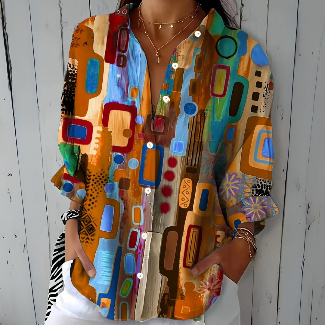 Aurélie — blouse chic intemporelle