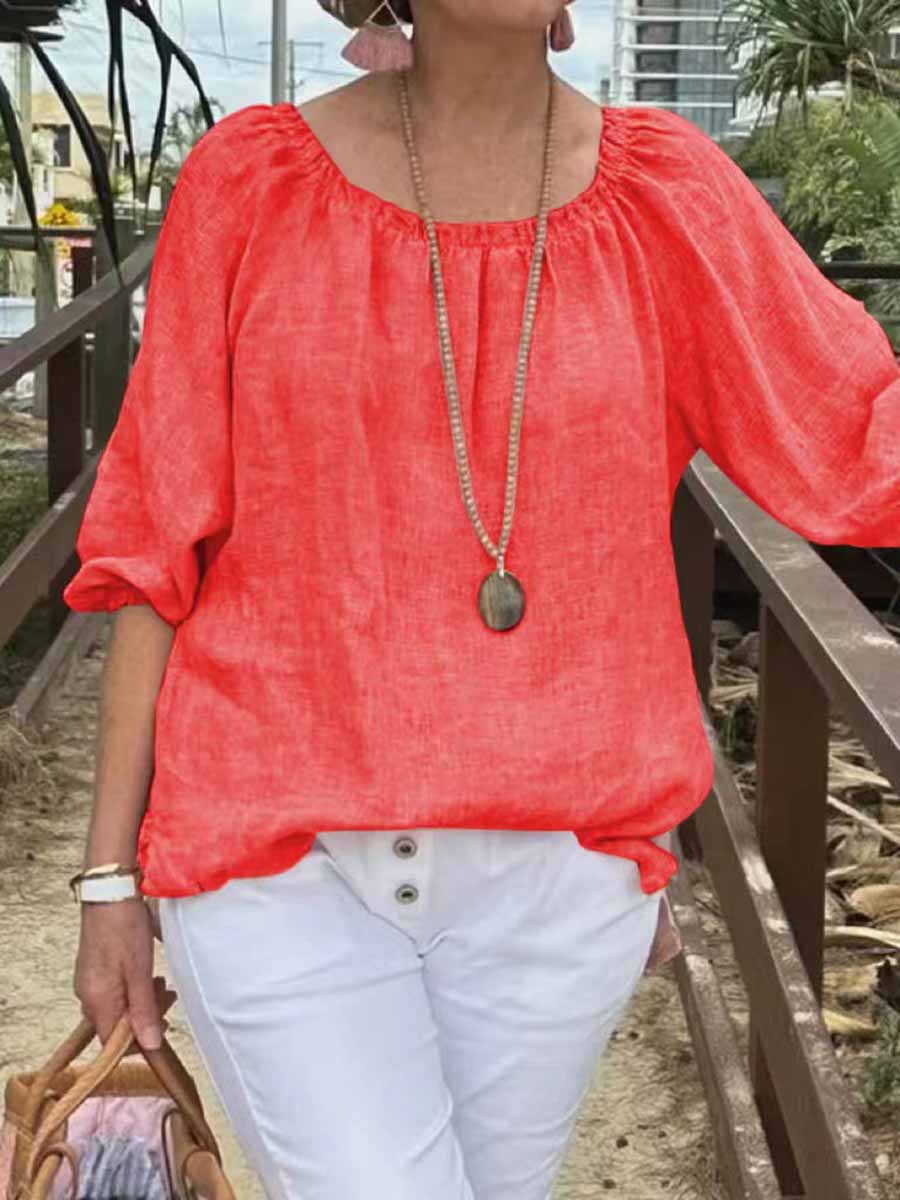 Juliette – Blouse ample en coton