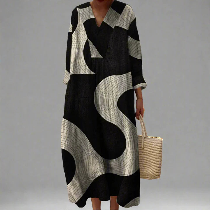 Hélène – robe élan sombre