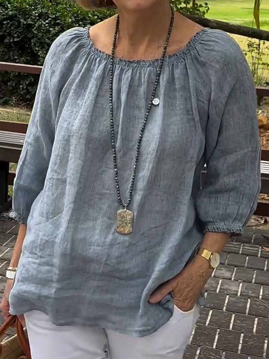 Juliette – Blouse ample en coton
