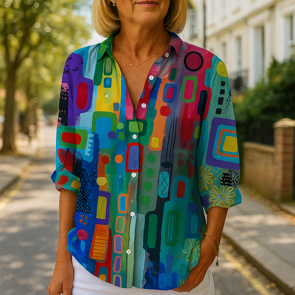 Aurélie — blouse chic intemporelle