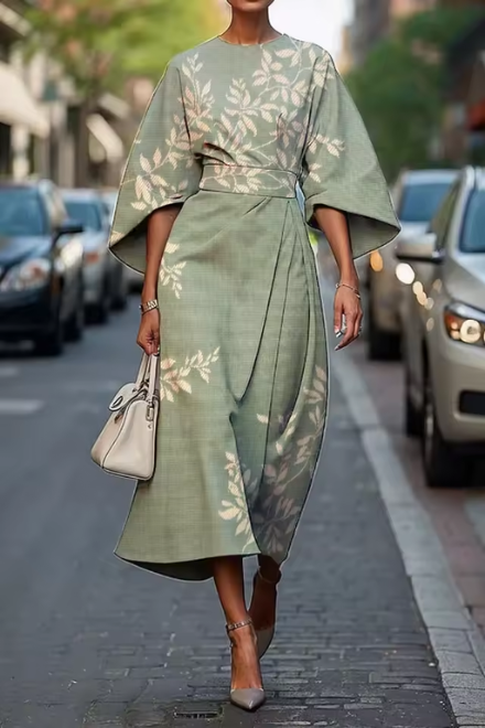 Élise – Robe élégante florale
