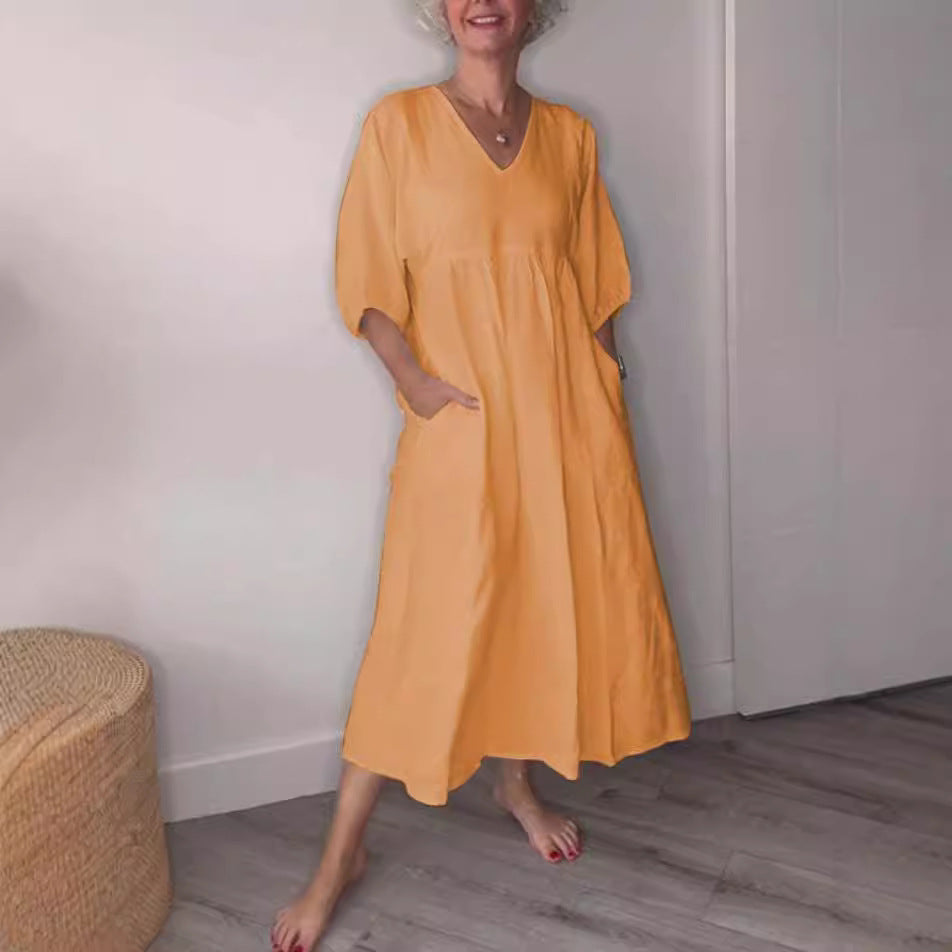Hélène – Robe chic en coton