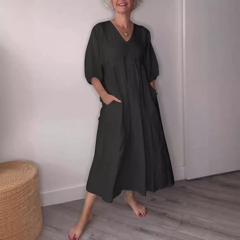 Hélène – Robe chic en coton