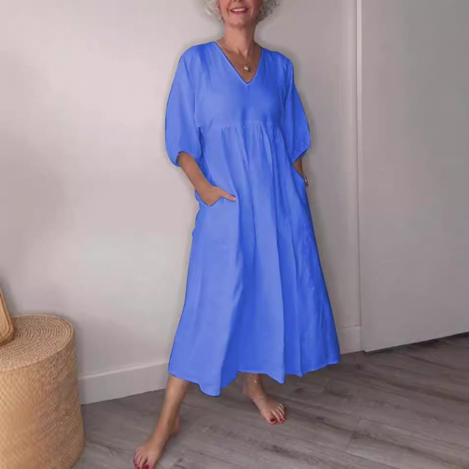 Hélène – Robe chic en coton