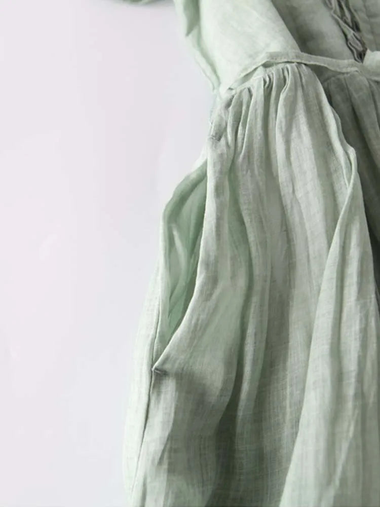 Éléna – robe longue épurée