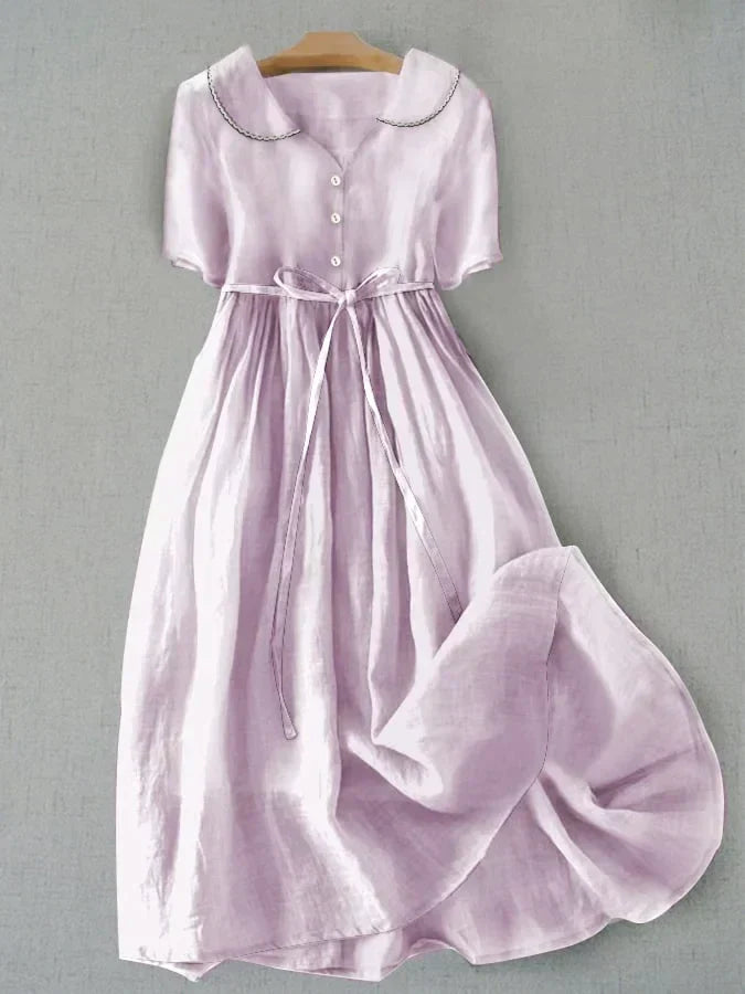 Claire – robe boutonnée classique