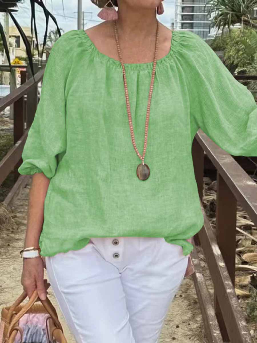 Juliette – Blouse ample en coton