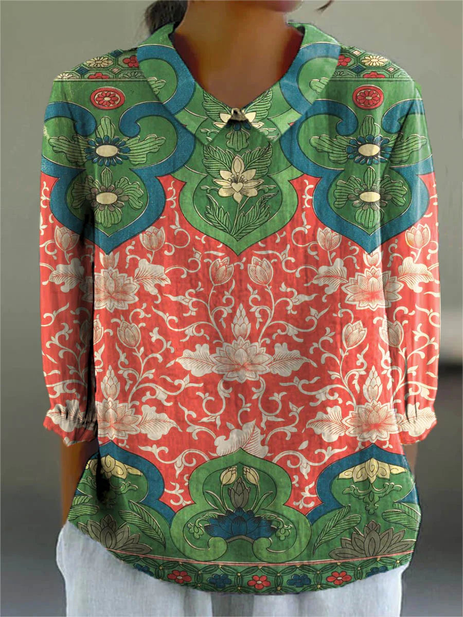 Clémence – blouse esprit oriental